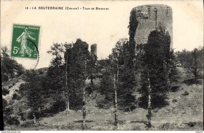 CPA La Souterraine Tour De Bridiers