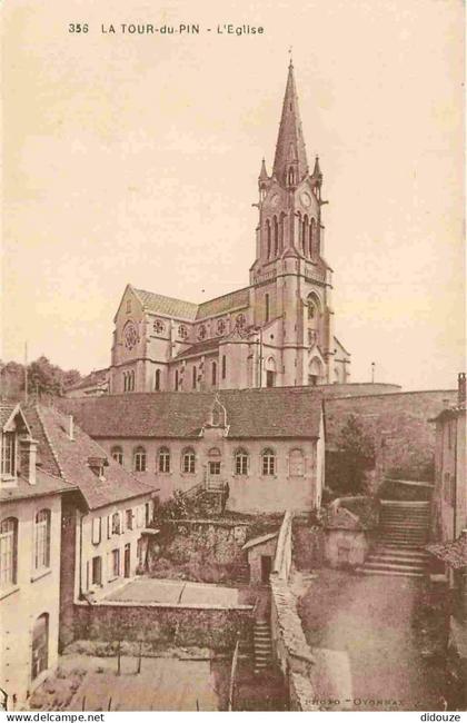 38 - La Tour du Pin - L'Eglise - CPA - Voir Scans Recto-Verso