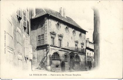 CPA La Tour Du Pin Pied A Terre Des Princes Dauphins