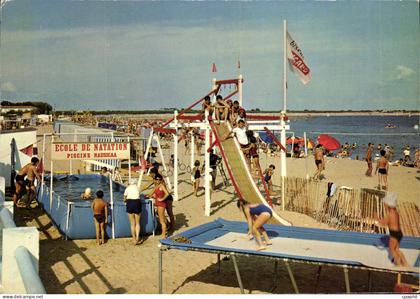 CPSM LA TRANCHE sur MER La Plage et les jeux