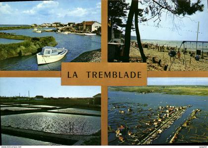 CPSM La Tremblade Les Bords De La Seudre parcs à huitres