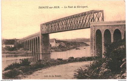 CPA Carte Postale France-  La Trinite sur Mer Pont de Kérispert  VM50749