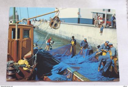Cpm 1977, La Turballe, retour de pêche, Loire Atlantique 44