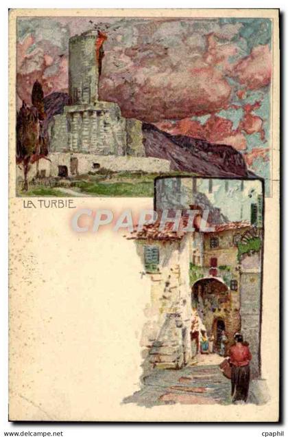 CPA Illustrateur La Turbie