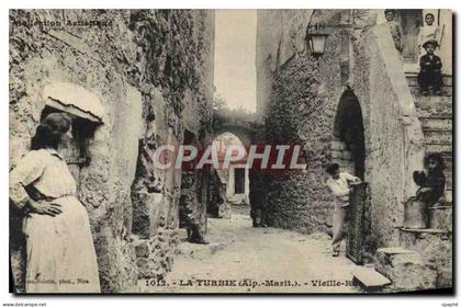 CPA La Turbie Vieille Rue