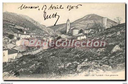 CPA LA TURBIE vue générale