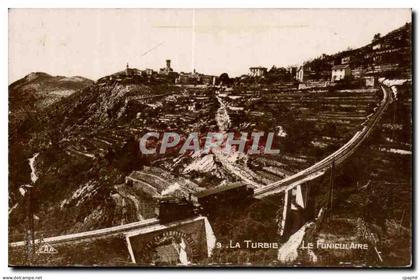 La Turbie - Le Funiculaire - CPA