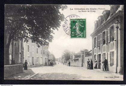 86 LA VILLEDIEU DU CLAIN - La Route de Civray
