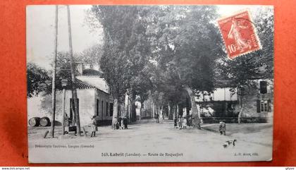 CPA (40)  LABRIT. Route de Roquefort.   (Bt10.1066)