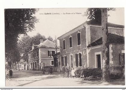 Labrit - La Poste et la Mairie / Editions Gautreau n°1717