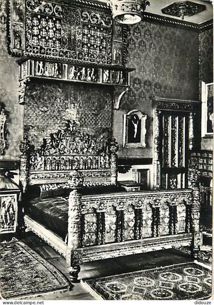 46 - Lacave - Château de la Treyne par Pinsac - La Chambre de Charles-Quint - Carte dentelée - CPSM grand format - Voir