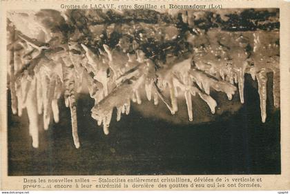 CPA Grottes de Lacave entre Souillac et Rocamadour (Lot)