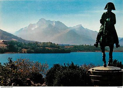 Carte Postale - 38 - Laffrey - La Statue de Napoléon (par Frémiet) au Lac de Laffrey  - Carte Neuve - CPM - Voir Scans R