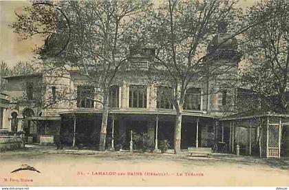 34 - Lamalou les Bains - Le Théatre - CPA - Voir Scans Recto-Verso