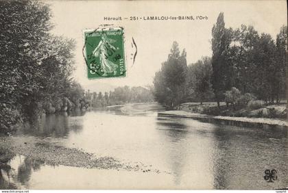 CPA Herault Lamalou les Bains l'Orb