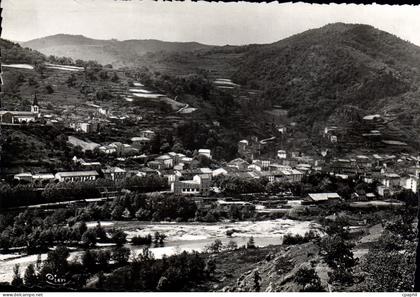 CPA Lamastre Ardeche Vue Generale Vallee du Doux et le Mont Pechelard