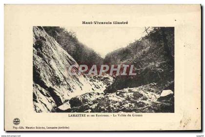 CPA Lamastre Et Ses Environs La Vallee Du Grozon