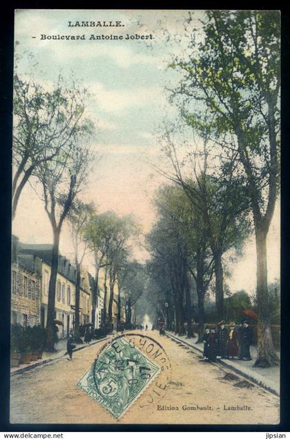 cpa du 22 Lamballe -- Boulevard Antoine Jobert   JU25-119