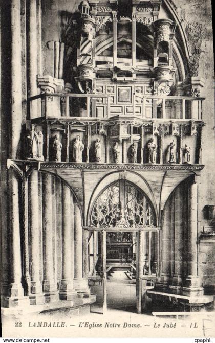 CPA Lamballe L'Eglise Notre Dame Le Jube