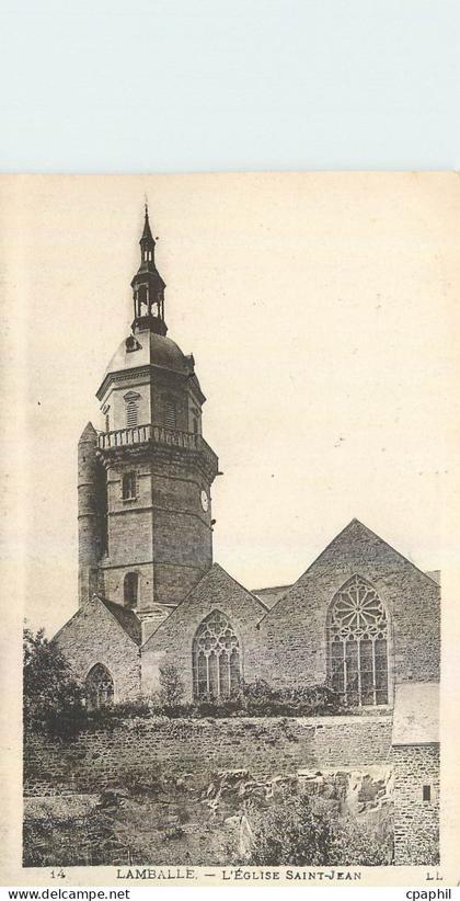 CPA Lamballe L'Eglise Saint Jean