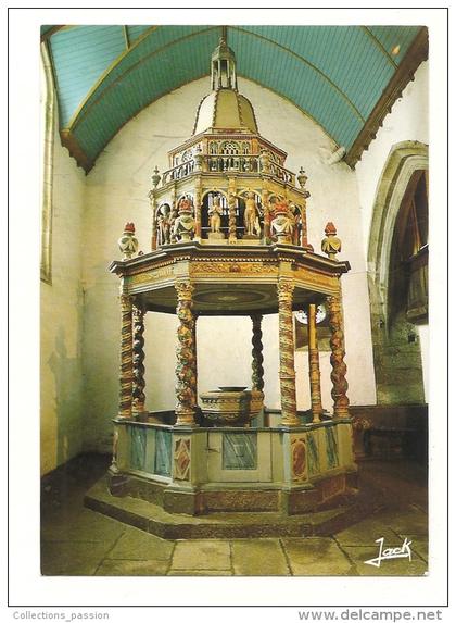 cp, 29, Lampaul-Guimiliau, Le Baptistère