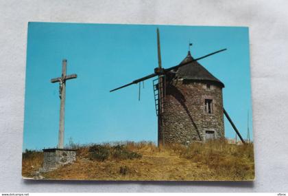 AB18, Cpm 1972, Lancieux, le moulin et le calvaire, Cotes d'Armor 22