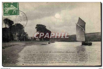 CPA La lune de Landerneau (bateau)