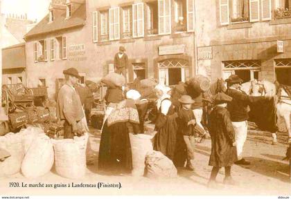 Reproduction CPA - 29 Landerneau - Le marché aux grains - CPM - Voir Scans Recto-Verso