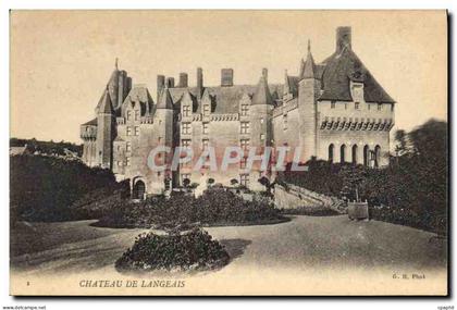 CPA Chateau de Langeais