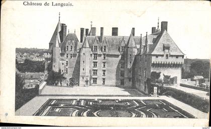CPA Chateau de Langeais