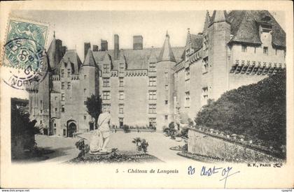 CPA Chateau de Langeais