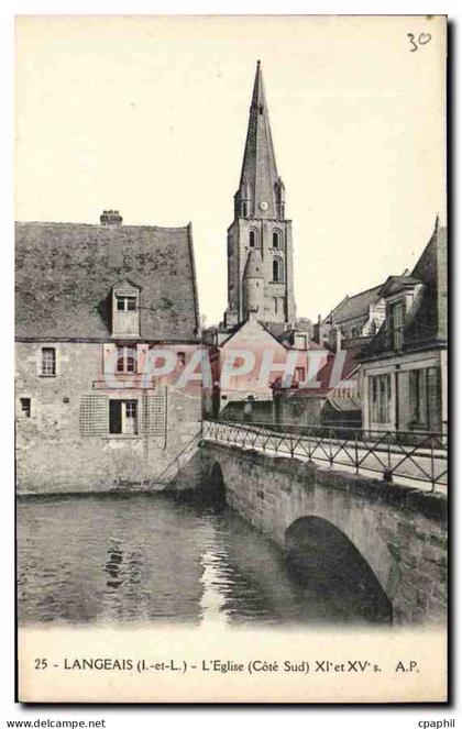 CPA Langeais L'Eglise