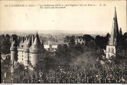 CPA Langeais Le Chateau