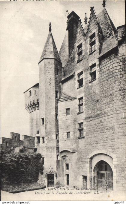 CPA Langeais Le Chateau