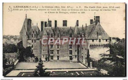 CPA Langeais Le Chateau
