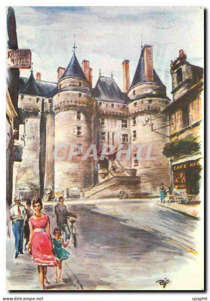 CPM Chateau de Langeais