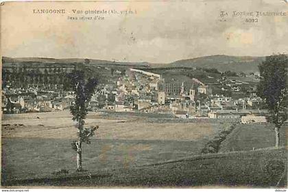 48 - Langogne - Vue Générale - Voyagée en 1918 - Correspondance - CPA - Voir Scans Recto-Verso
