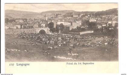 LANGOGNE - Foirial du 1er septembre