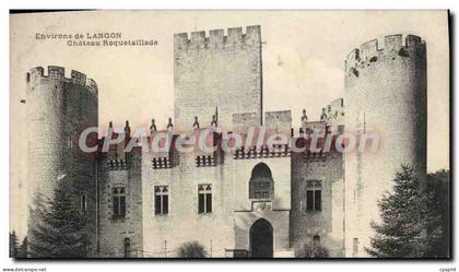CPA Langon Chateau Roquetaillade