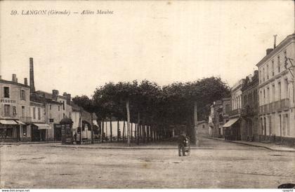 Langon CPA Les allees Maubec