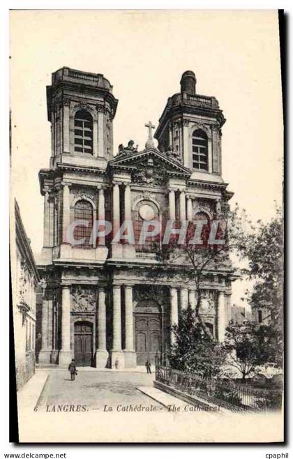 CPA Langres La Cathedrale