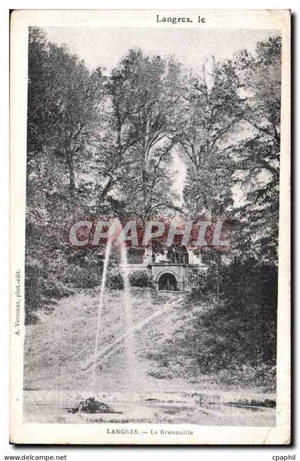 CPA Langres La Grenouille