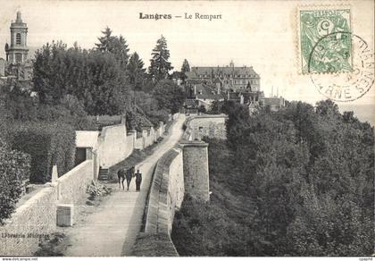 CPA Langres Le Rempart