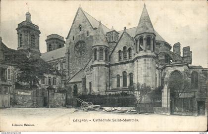 Langres CPa Cathedrale Saint Mammes