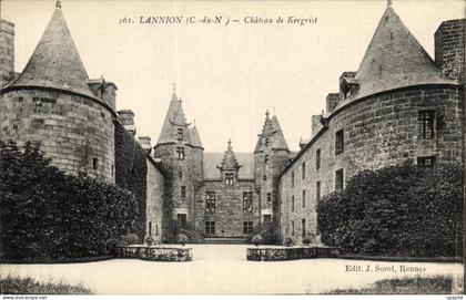 CPA Lannion Chateau de Kergrist