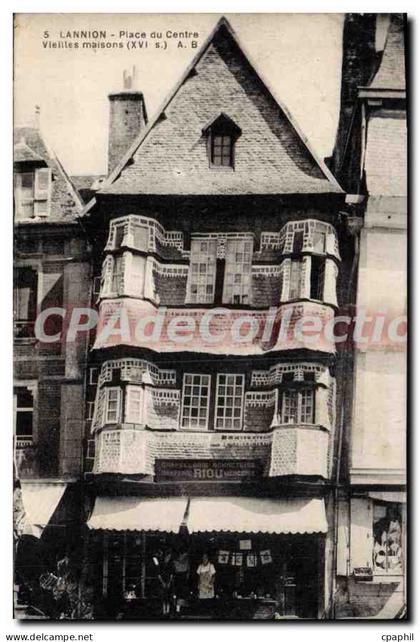 CPA LANNION place du centre