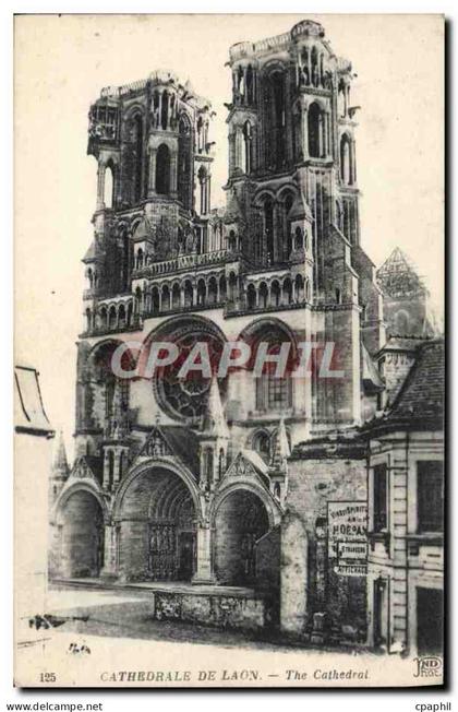 CPA Cathedrale de Laon