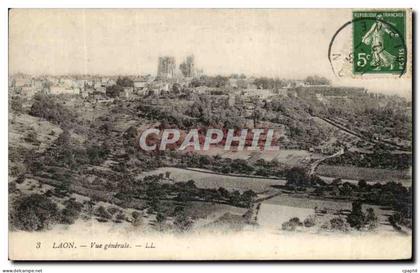 CPA Laon Vue Generale