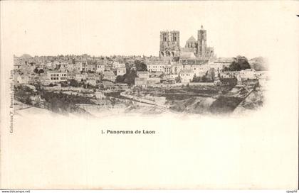 Laon - Panorama - CPA