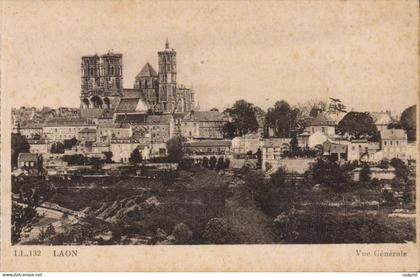 Laon - Vue Generale - CPA
